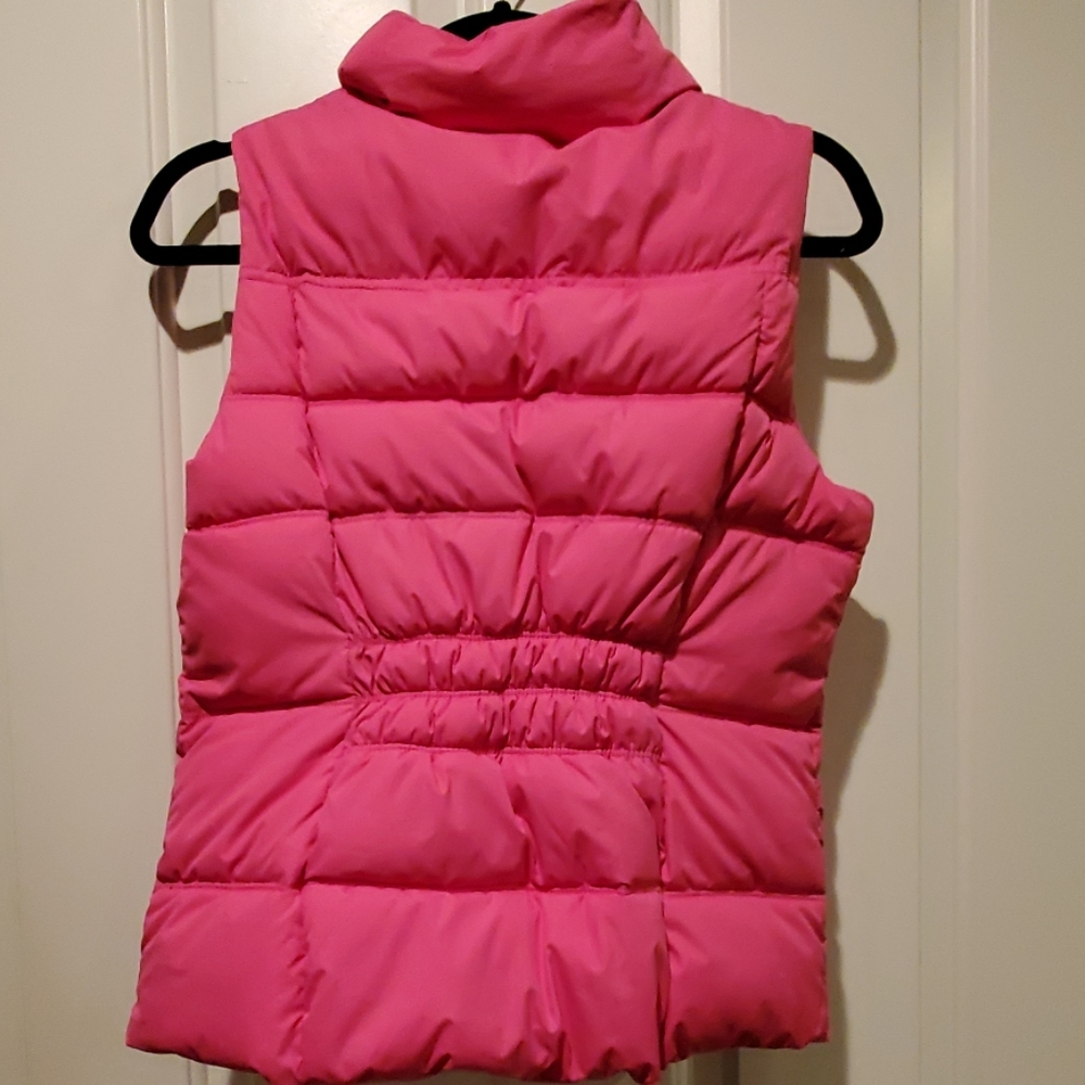 Pink down vest - Picture 2 of 4